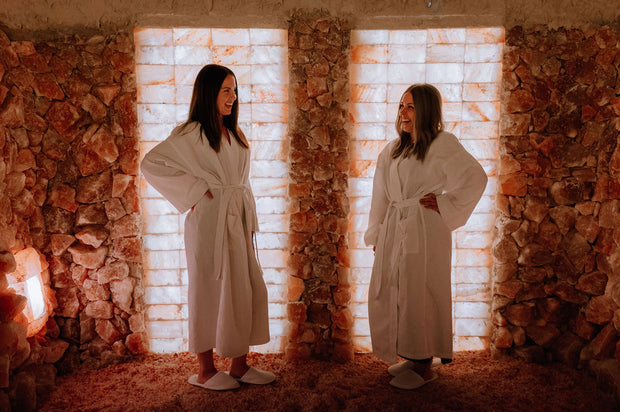Three Person Massage in the Salt Cave