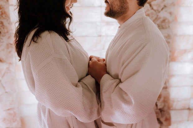 Couples Massage in the Salt Cave