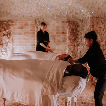 Couples Massage in the Salt Cave